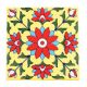 Red Flower Ceramic Tiles