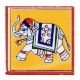Mustard Base Elephant Ceramic Tiles