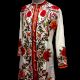 Designer Collection Jackets Sami Pashmina Fabric In White & Red