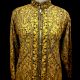 Designer Collection Jackets Short Sami Pashmina Fabric In Yellow