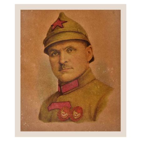 A portrait of  the Russian soldier and politician Marshal Print