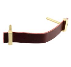 Cherry Faux Leather Pull Handle
