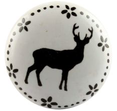 Dear Ceramic Flat Knobs