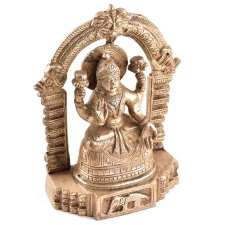Brass Lakshmi Goddess StatueÂ 