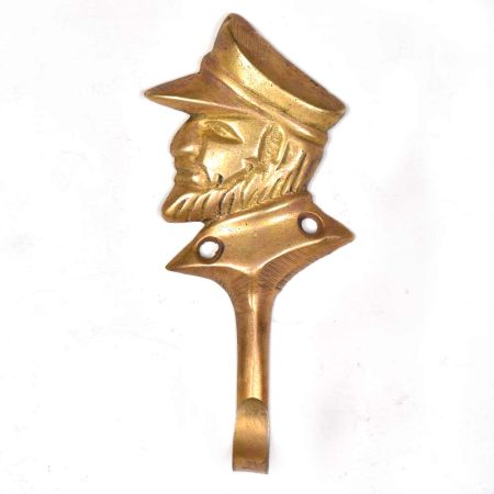 Brass Soilder Face Coat Hooks