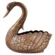 Brass Swan Planter