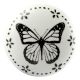 Butterfly Ceramic Flat Knobs