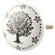 Tree Ceramic Flat Knobs