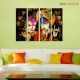 Radha Krishna  Premium Quality Canvas Wall Hanging