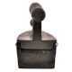 Iron Press On Hot Coal With Wooden Handle