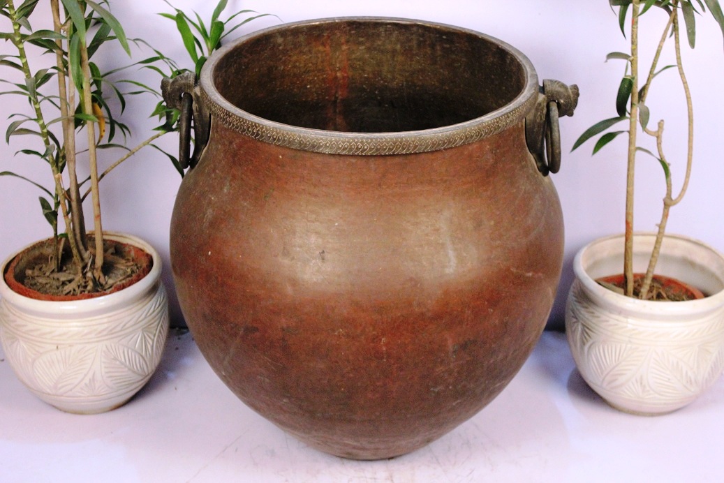 Copper planter-24.5 x 28 inches