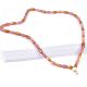 Brown Pink Mixed Bead Necklace