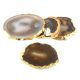 Brown Agate Coasters Online Set of 4 Pieces
