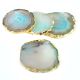 Turquoise Agate Coasters Online Set of 4 Pieces