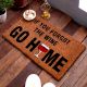SWHF Premium Coir and Rubber Quirky Design Door and Floor Mat : If You Forgot the Wine Go Home