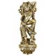 Brass Hindu Goddess Statue Carved Door Handle
