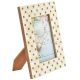Handcrated Cream Square bone Dazzling Photo Frame