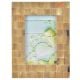 Wooden Tiles Handcrafted Home Improvement Photo Frame