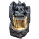 Designer Pahadi Lord Shankar Water Fountain In Black