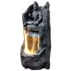 Designer Pahadi Lord Shankar Water Fountain In Black