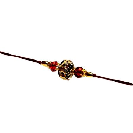 Simple Meenakari Rakhi