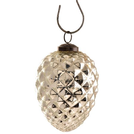 Silver Cut Christmas Hanging