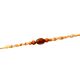 Simple Five Sandalwood Beads Rakhi