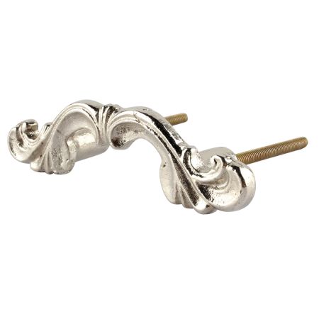 Silver Iron Bow Wardrobe Handle