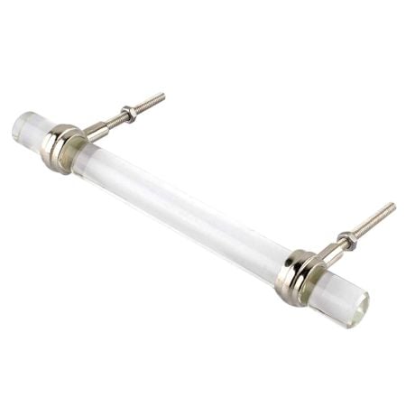 Clear Long Tube Glass Door Handles