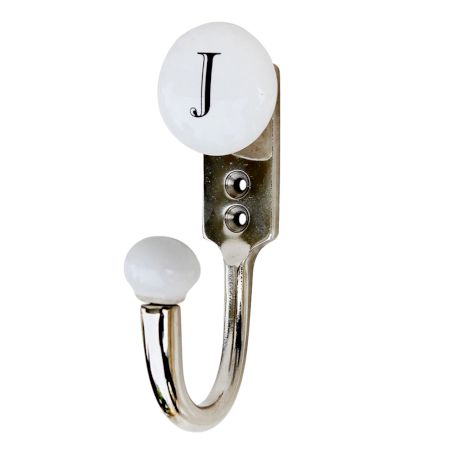 J Flat Ceramic Hooks