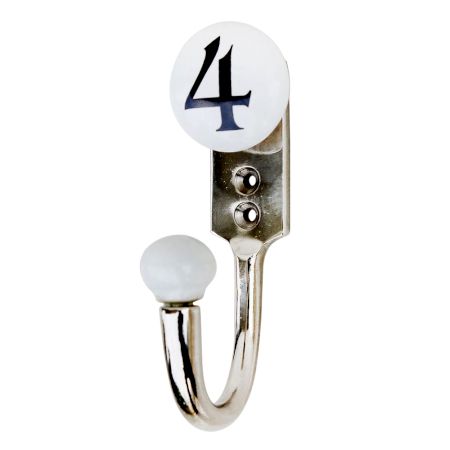 Number Ceramic Hooks -4