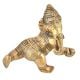 Brass Laddu Baby Ganesha Statue
