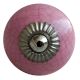 Pink Crackle Cabinet Knob
