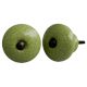 Green And Black Crackle Ceramic Cabinet Knob