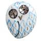 Blue Owl Drawer Bird Knob