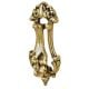 Golden Solid Brass Celtic or Pattern Design Door Knocker
