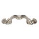 Silver Iron Bow Wardrobe Handle