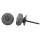 Grey Crackle Ceramic Cabinet Knob