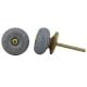 Grey Crackle Ceramic Cabinet Knob