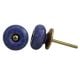 Purple Crackle Ceramic Drawer Knob