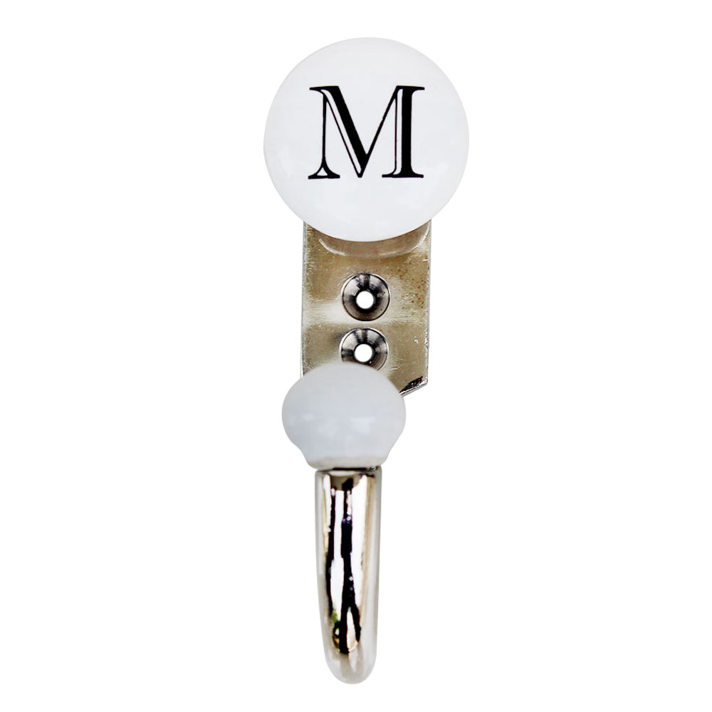 M Flat Ceramic Hooks