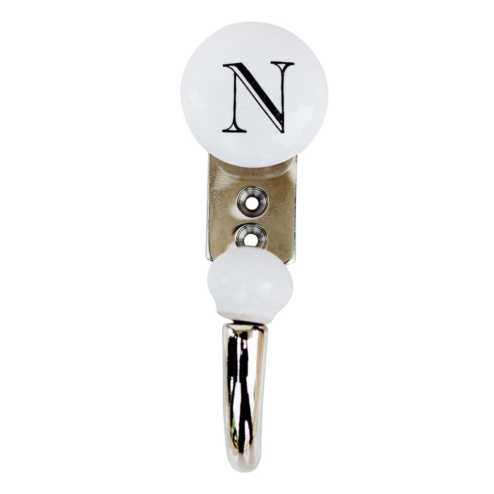 N Flat Ceramic Hooks