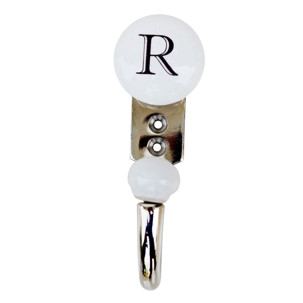 R Flat Ceramic Hooks
