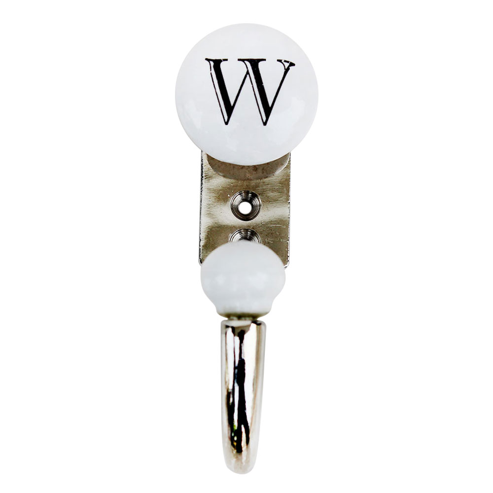 W Flat Ceramic Hooks