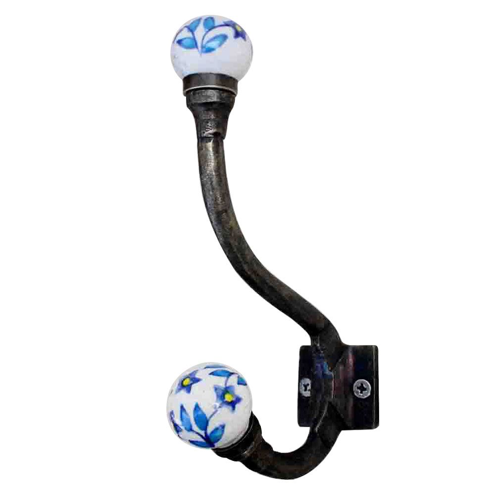Blue Star Dot Iron Hook-EHG-10