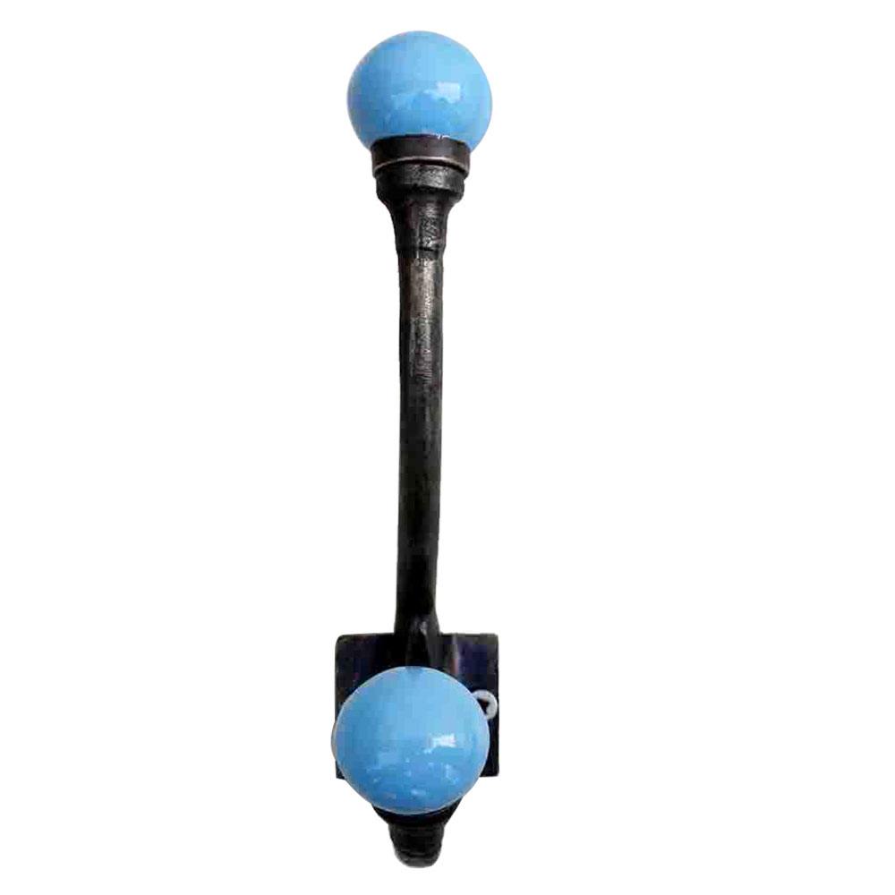 Solid Turquoise Iron Hooks-EHG-32