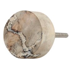 Natural Wooden Round Dresser Knobs Online