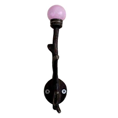 Solid Pink Tree Hooks-EHG-15
