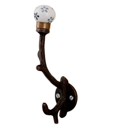 Black Grey Tiny Tree Hooks-EHG-53