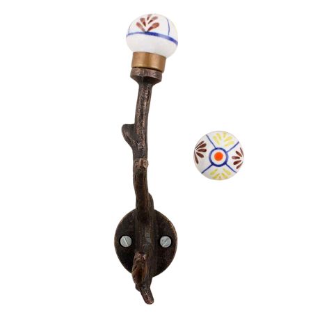 Multicolor Leaf Tree Hooks-EHG-59